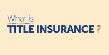 an image of the text "What is Title Insurance?"